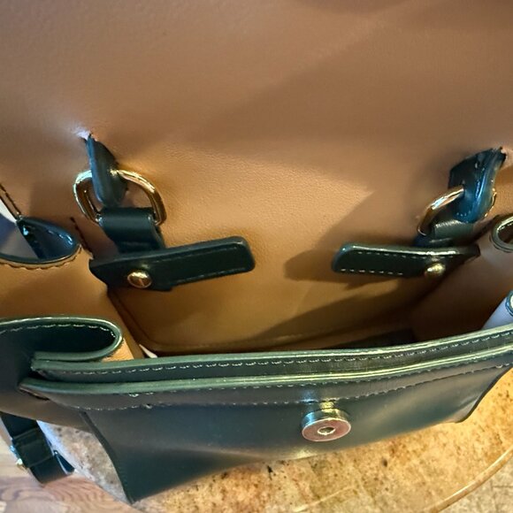 Beverly Hills Polo Club Satchel Bag Green - Picture 7 of 13